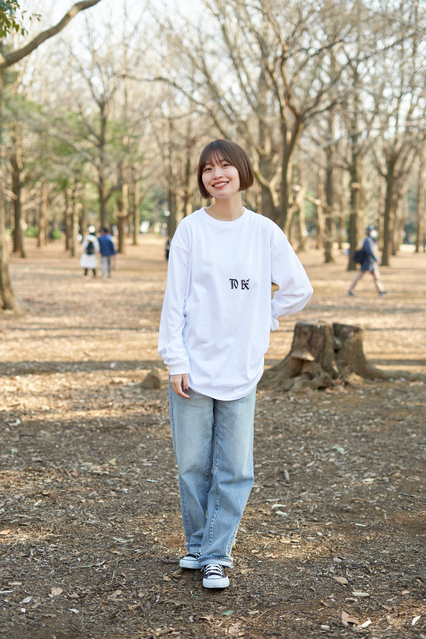 Screen Printed Long sleeve T-shirt