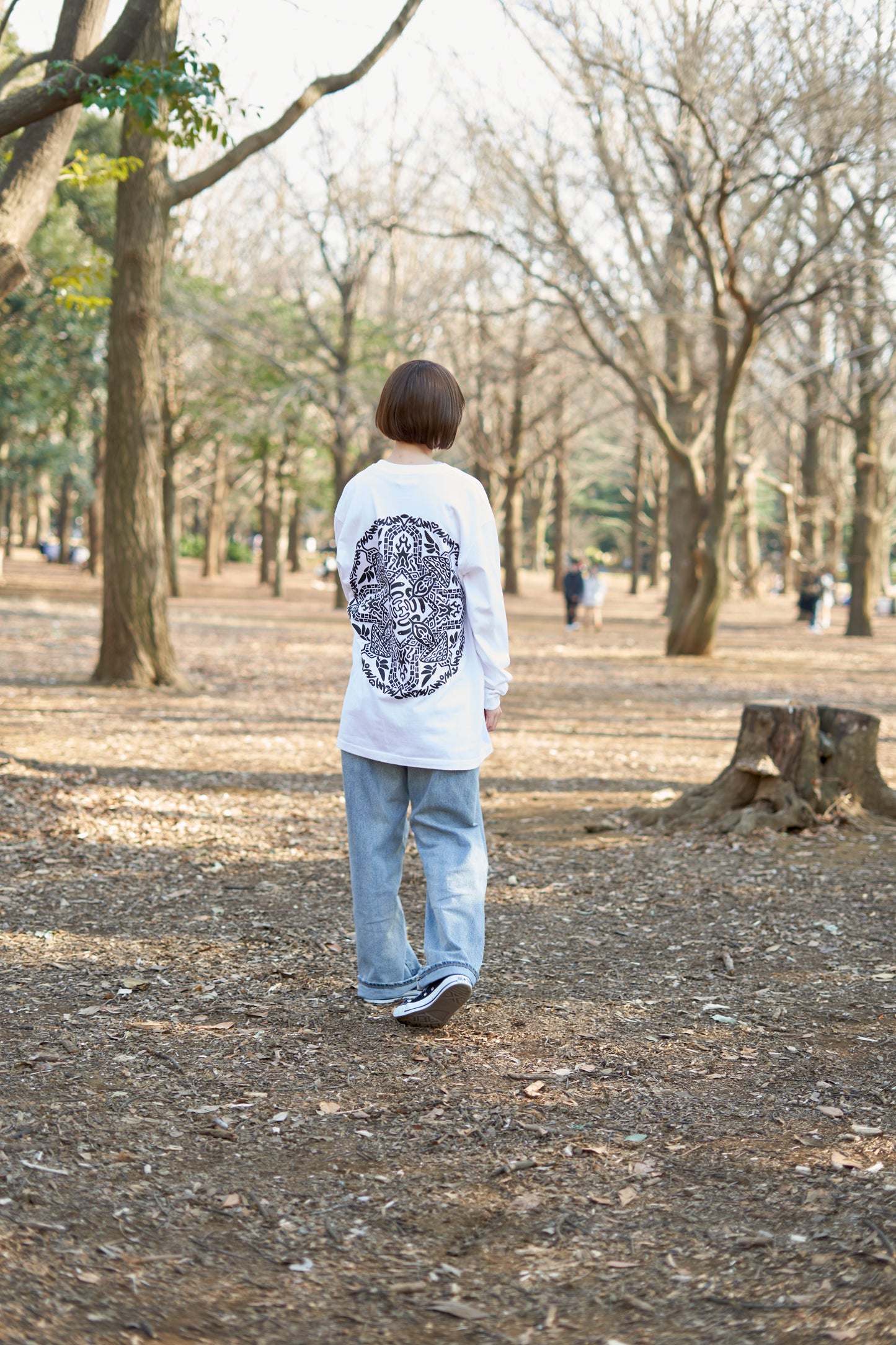 Screen Printed Long sleeve T-shirt