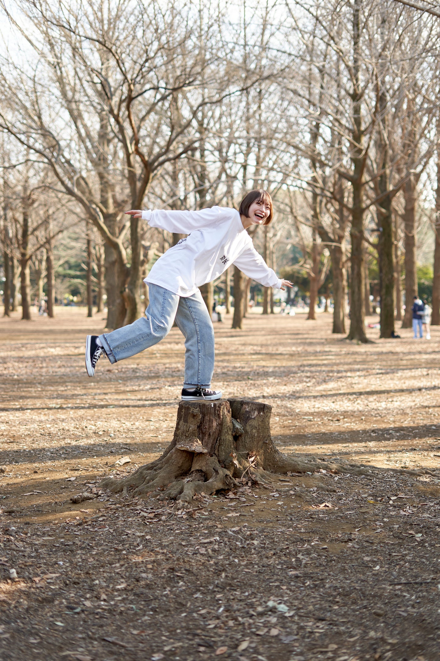 Screen Printed Long sleeve T-shirt