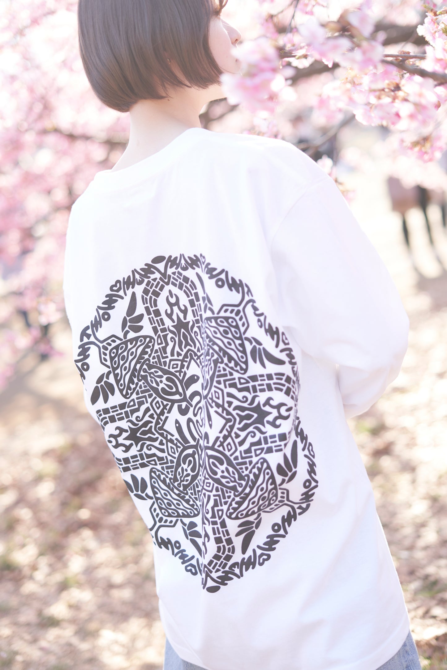 Screen Printed Long sleeve T-shirt